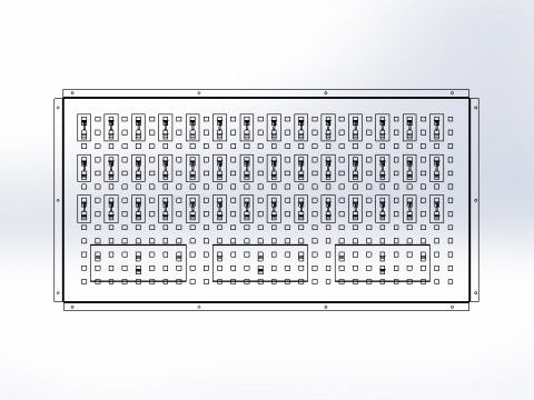 Pegboard Tools hanger 3D 模型