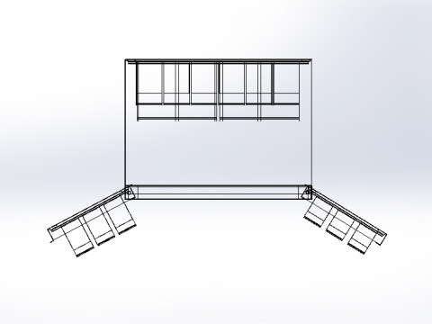 Industrial Bin Storage Cupboard High-Capacity Organization 3D Model