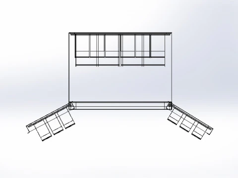 Organiza&ccedil;&atilde;o de alta capacidade do arm&aacute;rio de armazenamento de compartimento industrial Modelo 3D