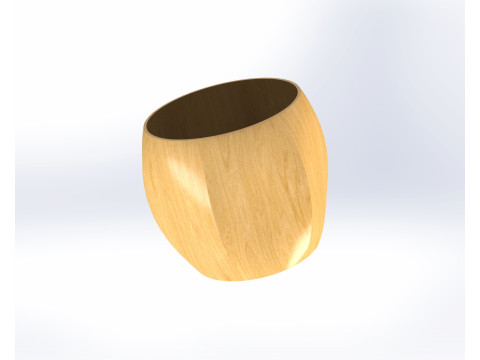 Flower pot design 3D 模型