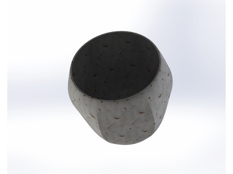 Flower pot design 3D 模型