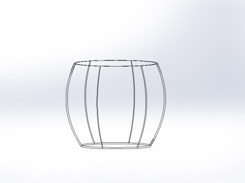 Flower pot design 3D 模型