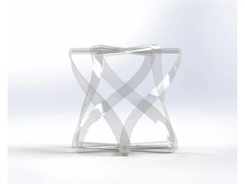 Modern Parametric Ceiling Lamp Shade - 3D Model
