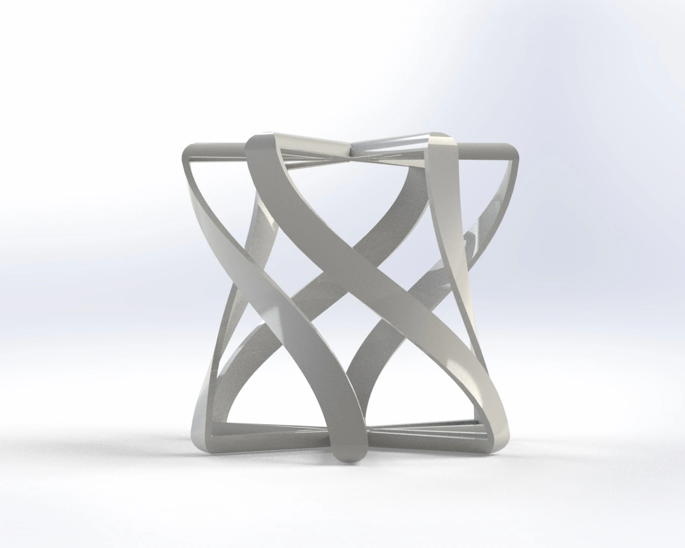 Modern Parametric Ceiling Lamp Shade - 3D Model .c4d .max .obj .3ds .fbx .stl .blend 