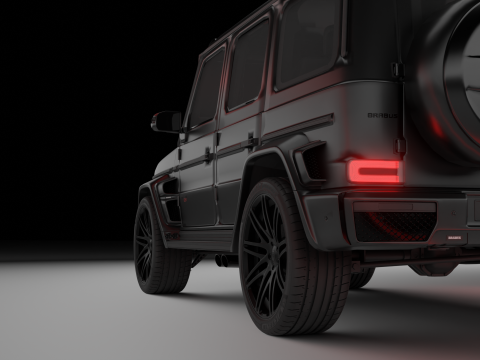 Brabus Class G SUV 3D Model