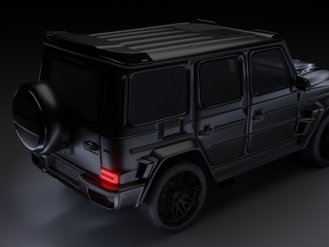 Brabus Class G SUV 3D Model