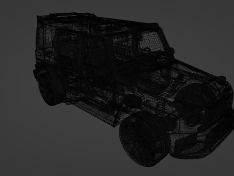 Brabus Class G SUV 3D Model