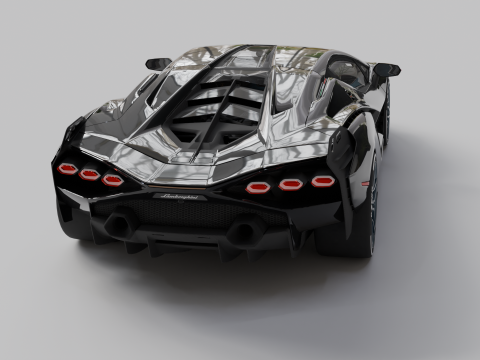 Lambo Sian Fkp High Quality Detailed Modelo 3D