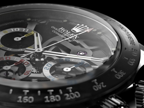 Role x Daytona Montoya Skeleton 3D Модель