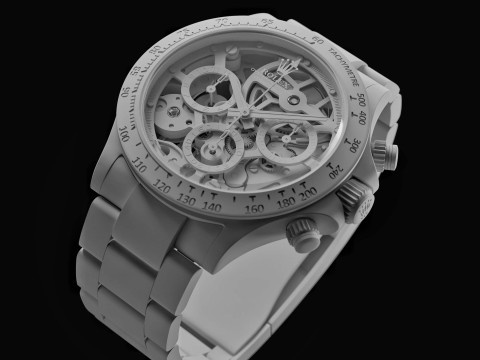 Role x Daytona Montoya Skeleton 3D Модель