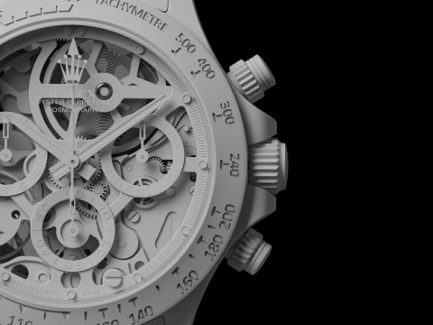 Role x Daytona Montoya Skeleton 3D Модель