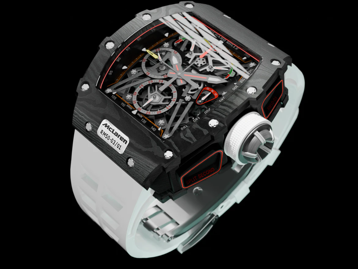 Richard Mill RM 50-03 3D Model .c4d .max .obj .3ds .fbx .stl .blend 