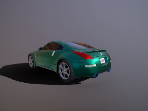 Nissan 350Z 3D Model