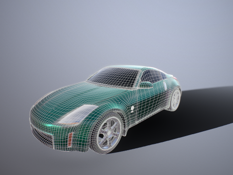 Nissan 350Z 3D Model