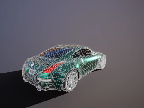 Nissan 350Z 3D Model