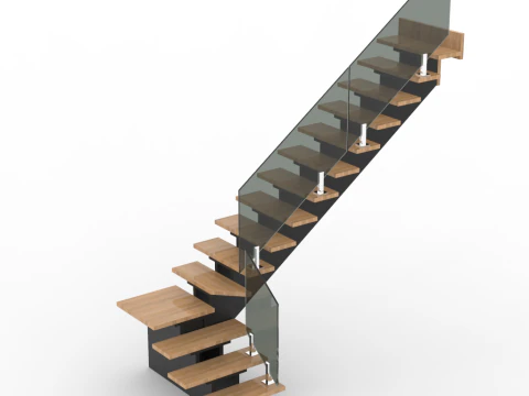 Stairs 36c 3D Model