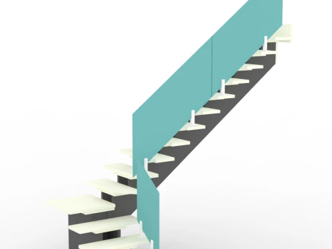 Stairs 36c 3D Model