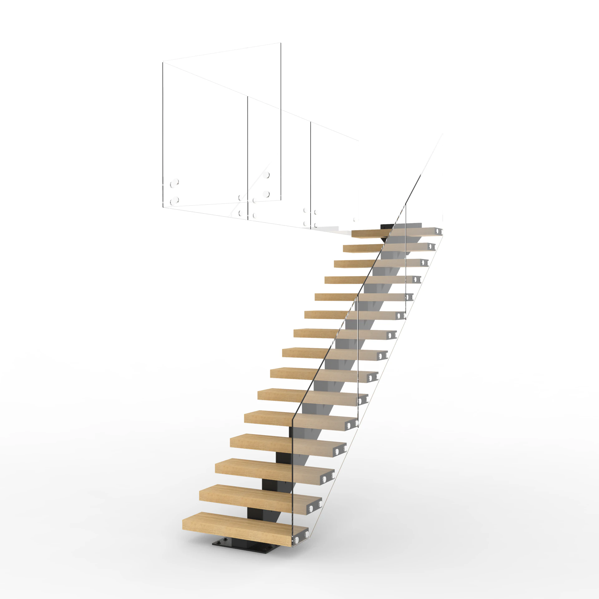 Stairs Rodnsklo 3D Model .c4d .max .obj .3ds .fbx .stl .blend 