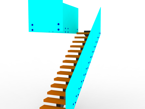 Stairs Rodnsklo Modèle 3D