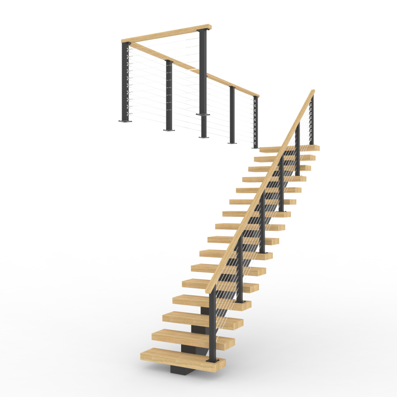 Stairs Rodntr 3D 모델 .c4d .max .obj .3ds .fbx .stl .blend 