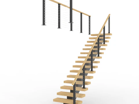 Escadas Rodntr Modelo 3D