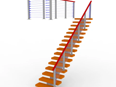 Stairs Rodntr 3D Model