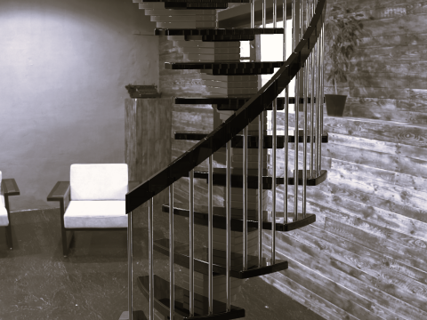 Spiral stairs Modèle 3D