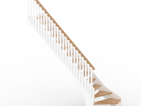 Stairs 100 3D Model