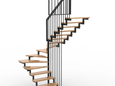 Stairs 102 3D Model