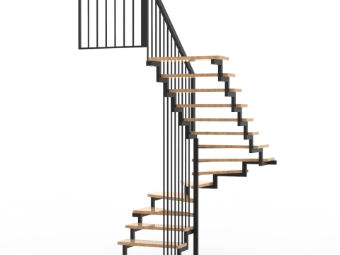 Stairs 102 3D Model
