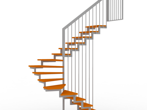 Stairs 102 3D Model