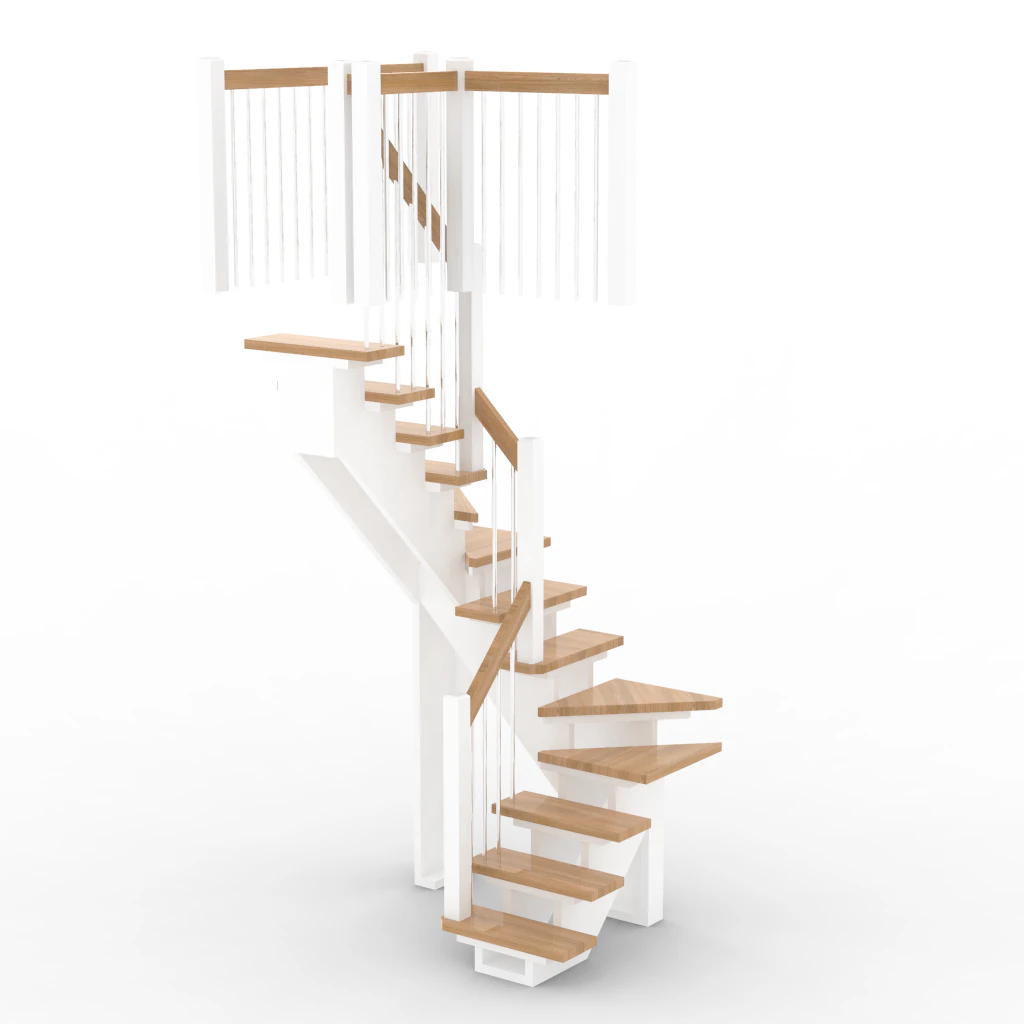 107번 계단 3D 모델 .c4d .max .obj .3ds .fbx .stl .blend 