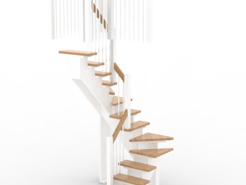 Stairs 107 3D Model