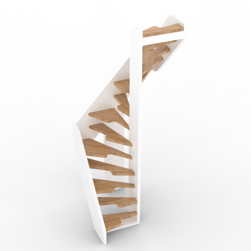 Stairs 108 3D Model .c4d .max .obj .3ds .fbx .stl .blend 