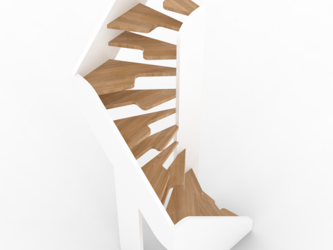 Stairs 108 3D Model