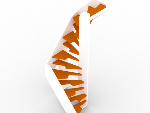 Stairs 108 3D Model