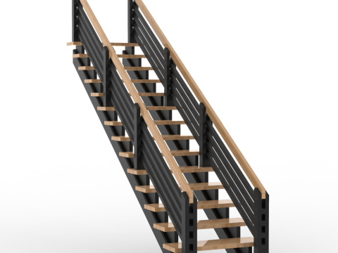 Stairs 111 3D Model