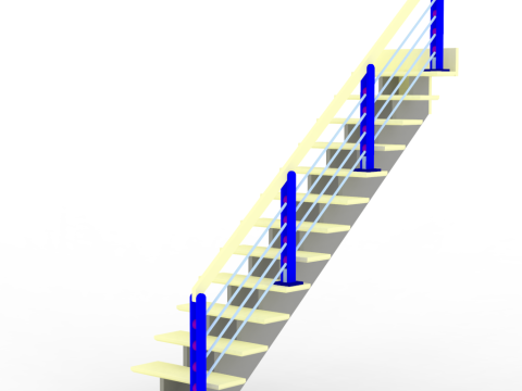 Stairs 1120 3D Model