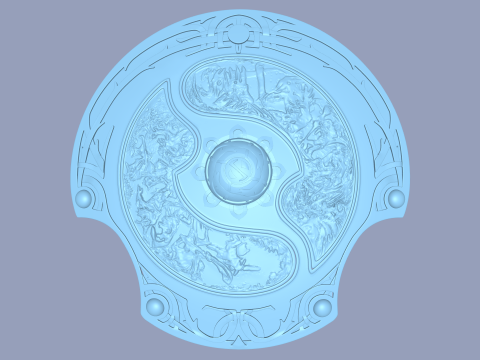 Aegis of the immortal from Dota 2 Model 3D