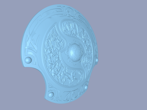 Aegis of the immortal from Dota 2 3D Модель