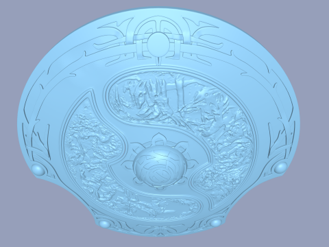 Aegis of the immortal from Dota 2 3D Модель