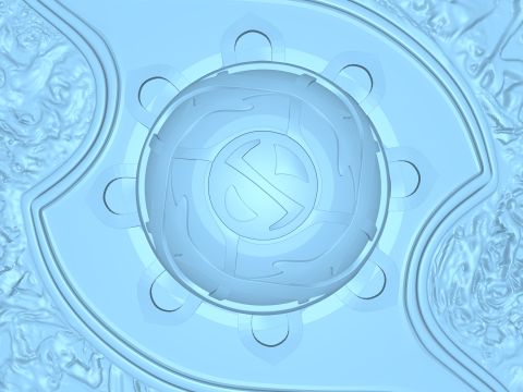 Aegis of the immortal from Dota 2 3D Модель