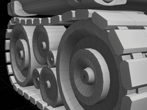 Camera Robot rigged and animated game ready Low-poly 3D Model