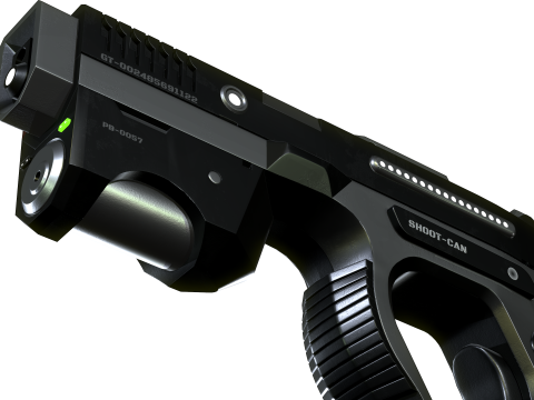 Weapon Plasma Blastor Pistol Shooter Low-poly Modello 3D