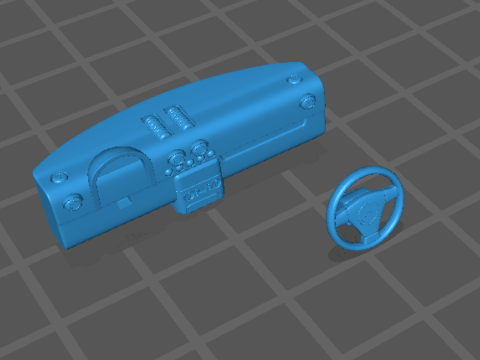 AUDI TT for 1-43 3D Print Model