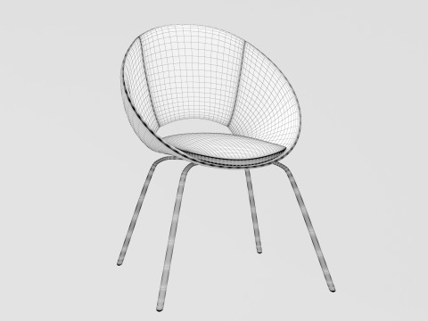 Dining chair 3D Модель