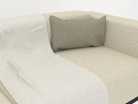 Flexform sofa 3D Model