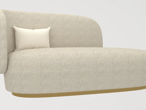 Cadeira de sof&aacute; Modelo 3D