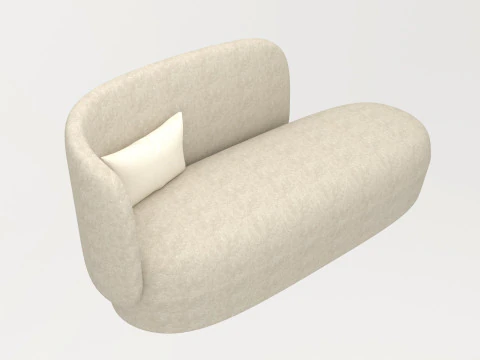 Диван-кресло 3D Модель