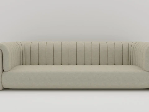 Cadeira de sofá grande Modelo 3D